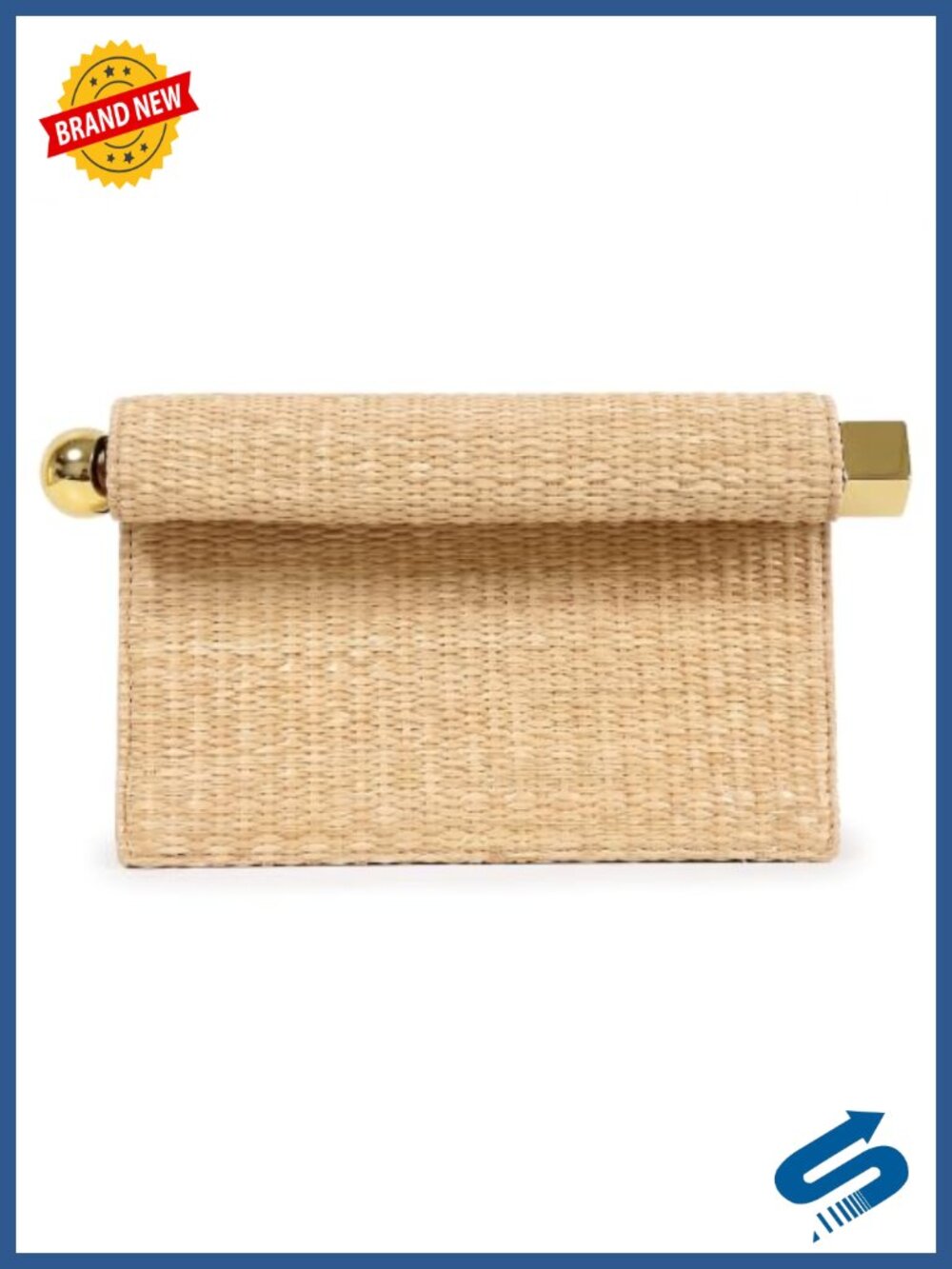 Faux Leather Clutch Evening Bag with Chain Strap for Wedding Party